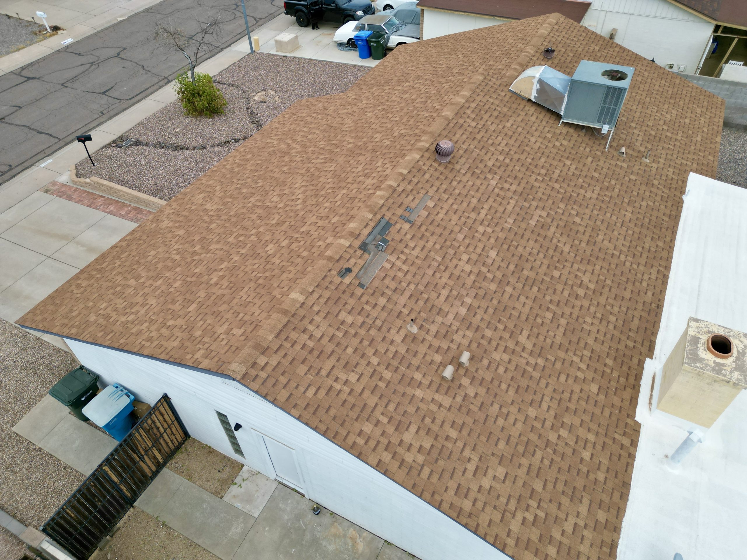 Shingle Roof Missing AZ Storm Damage scaled