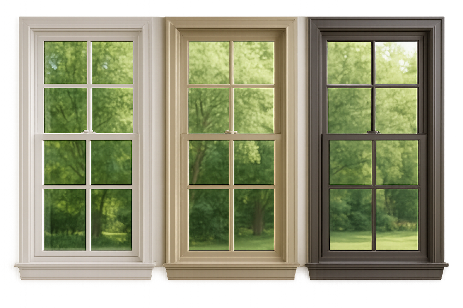 Vinyl vs Aluminum vs Fiberglass Windows: Comparing Window Frames with Pros and Cons
